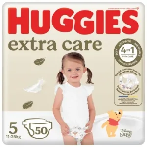 Pañales Extra Care Huggies T5 (11-25 Kg) 50 Ud.