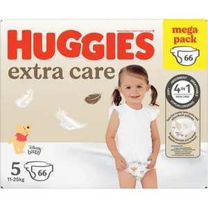 Pañales Hipoalergénicos Extra Care Disney con Cuidado de la Piel 11-25 Kg Huggies 66 Unidades