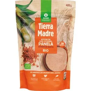 Tierra Madre Bio Azúcar de Caña Integral (panela sin Refinar) de Comercio Justo 400 G.