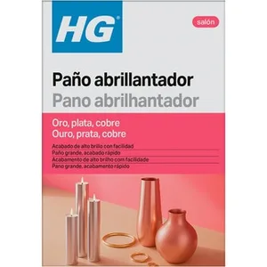 Paño Abrillantador para Oro, Plata y Cobre HG