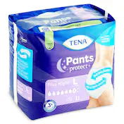 Pants de Incontinencia Plus Night Talla L Tena Bolsa 12 Unidades