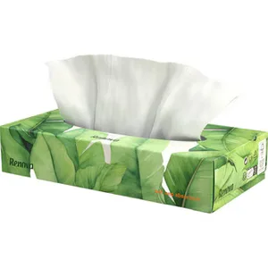 Pañuelos Faciales Blancos  Renova 80 Unidades