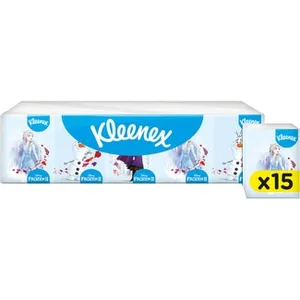 Pañuelos Faciales Disney Mini 4 Capas  Kleenex 15 Unidades
