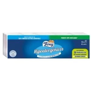 Pañuelos Hipoalergénicos Foxy 10 Ud.
