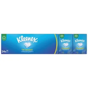 Pañuelos The Original Mini 4 Capas  Kleenex 24 Unidades