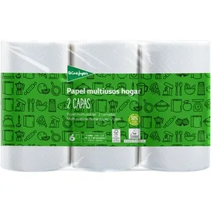 Papel de Cocina Blanco 2 Capas el Corte Ingles