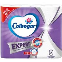 Papel de Cocina Colhogar Expert, Paquete 2 Rollos