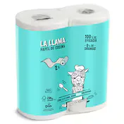 Papel de Cocina Estándar 2 Capas la Llama Dia Bolsa 2 Unidades