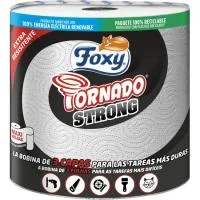 Papel de Cocina Tornado Strong Foxy 1 Rollo