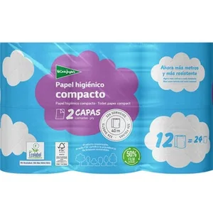 Papel Higiénico Compacto 2 Capas  el Corte Ingles 12.16 Unidad