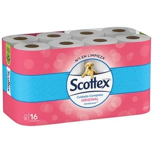 Papel Higiénico Cuidado Completo Original 2 Capas  Scottex 15.84 Unidad