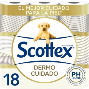 Papel Higiénico Dermo Cuidado Ph Neutro 3 Capas Scottex