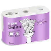 Papel Higiénico Doble Rollo Dia la Llama 6 Unidades
