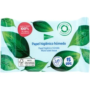 Papel Higiénico Húmedo  el Corte Ingles 15 Unidades