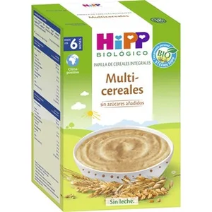 Papilla Multicereales Ecológica sin Azúcares Añadidos desde 6 Meses Hipp Biologico