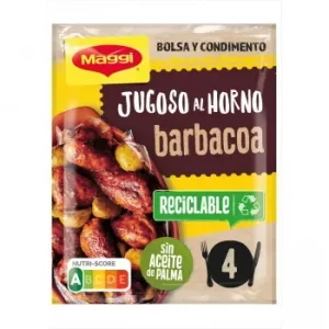 Sazonador para Pollo a la Barbacoa Jugoso al Horno Maggi 30 G.