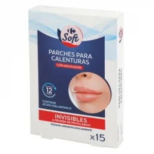 Parches para Calenturas con Aplicador Soft Carrefour 15 Ud.