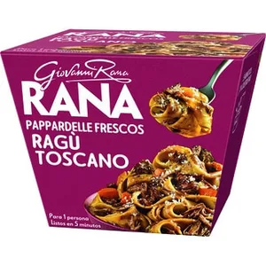 Parppadelle Fresco Ragú Toscano 1 Ración  Giovanni Rana 357 G