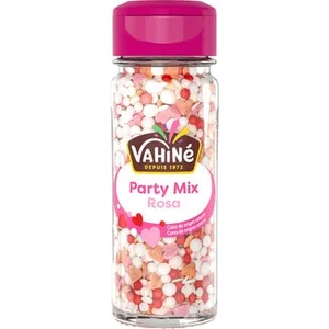Party Mix Rosa Decoraciones para Postres en Rosa  Vahine 55 G