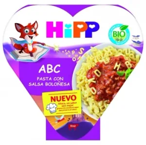 Pasta de Letras Boloñesa Ecológico ABC Hipp 250 G.
