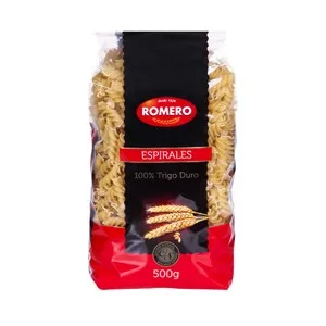 Romero Pasta Espirales,pasta Romero 500 Gr.