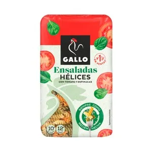 Gallo Pasta Hélice Vegetales 450 G. 400 G