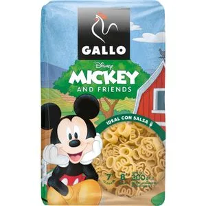 Pasta Infantil Mickey 300 Gr
