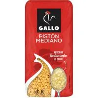 Pasta Pistón Mediano Gallo, Paquete 450 G