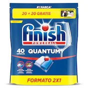 Pastillas Lavavajillas Quantum Finish 28 Unidades