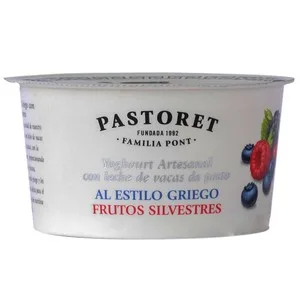 Pastoret Yogur Azucarado Estilo Griego con Frutos Silvestres 150 G.