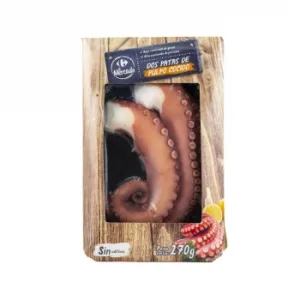 Patas de Pulpo Cocido Carrefour el Mercado 250 G