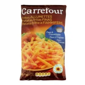 Patatas Congeladas Extra Finas Carrefour 1 Kg.
