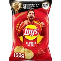 Patatas Fritas a la Sal Lay's, Bolsa 150 G