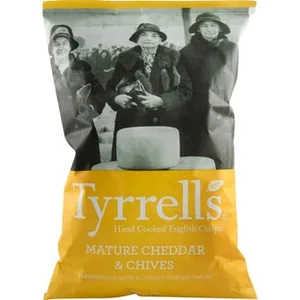 Patatas Fritas con Queso y Cebolla  Tyrrell's 150 G