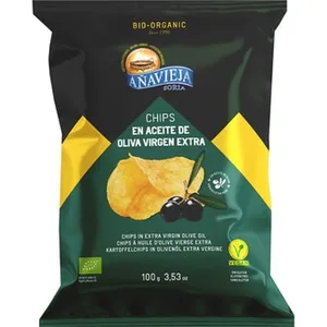 Patatas Fritas Ecológicas en Aceite de Oliva Virgen Extra  Añavieja 100 G