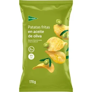 Patatas Fritas en Aceite de Oliva sin Gluten  el Corte Ingles 170 G