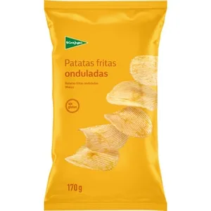 Patatas Fritas Onduladas sin Gluten el Corte Ingles