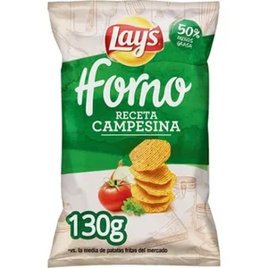 Patatas Fritas Receta Campesina  Lay's Horno 130 G