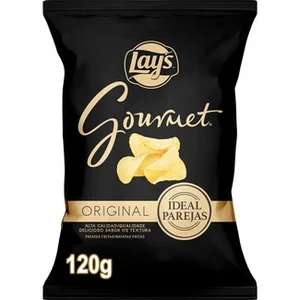 Patatas Fritas Sabor Original sin Gluten  Lay's Gourmet 120 G
