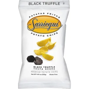 Patatas Fritas Sabor Trufa Negra sin Gluten  Sarriegui 125 G