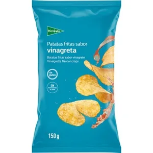 Patatas Fritas Sabor Vinagreta sin Gluten  el Corte Ingles 150 G
