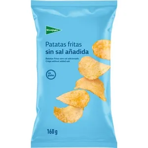 Patatas Fritas sin Sal Añadida sin Gluten el Corte Ingles