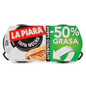 Paté -50% Grasa la Piara Tapa Negra 2 X 73 G