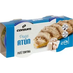 Paté de Atún Pack de Dos 2 X 78 Gr