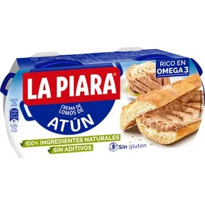 Paté de Atún sin Gluten Pack 2  la Piara 75 G