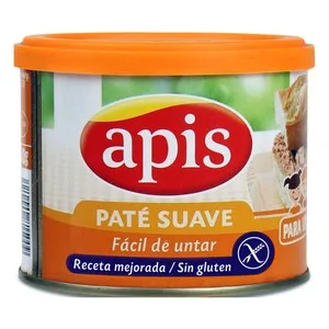 Apis Paté de Hígado de Cerdo de Sabor Intenso Pack de 3 Latas de 80 Gr