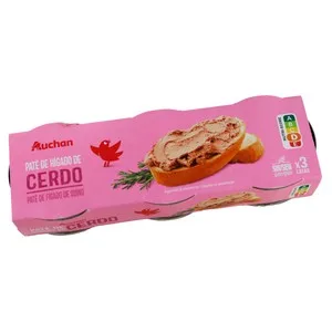Apis Paté de Hígado de Cerdo 3 Uds X 80 G. 240 G