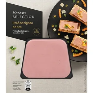 Paté de Higado de Oca sin Gluten  el Corte Ingles Selection 90 G