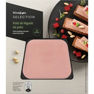 Paté de Higado de Pato sin Gluten  el Corte Ingles Selection 90 G