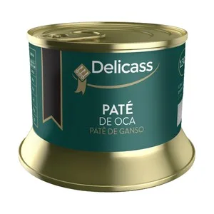 Delicass Paté de Oca Lata 130 G.